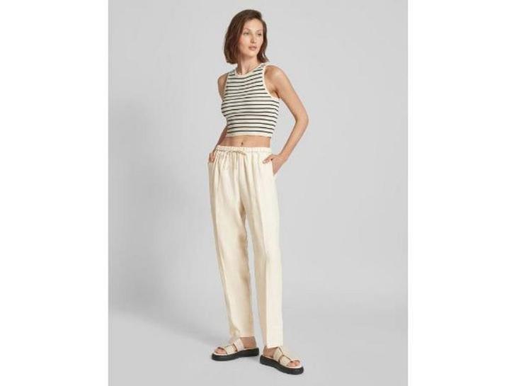 Tommy Hilfiger - Dames Casual Linnen Broek - Pull-on - Licht, Kleding | Dames, Overige Dameskleding, Nieuw, Verzenden