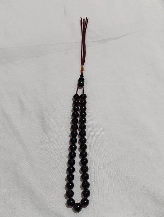 Rozenkrans - Amber - 1970-1980 - Zeldzame gebedskralen, Antiek en Kunst, Curiosa en Brocante