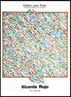 Vincente Rojo - “Komposition, 1987”. Tentoonstellingsposter