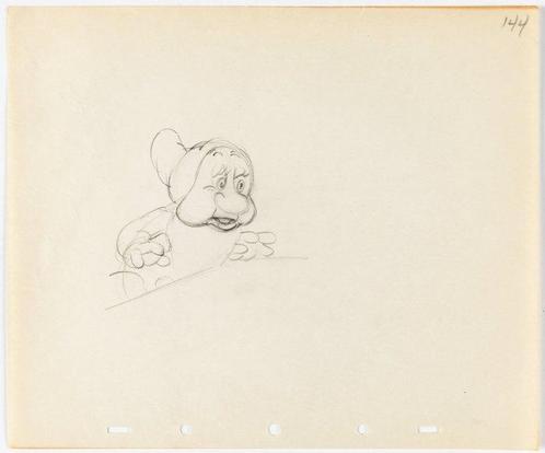 Walt Disney - Dessin animé de Timide (1937) - Snow White &, Verzamelen, Disney