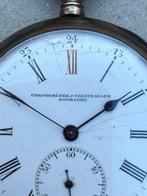 Antiek zilveren zakhorloge Chronomètre J. Verstraelen -, Nieuw