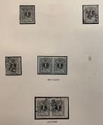 Belgique 1884/1888 - Lot détudes classique « Liggende Leeuw, Postzegels en Munten, Gestempeld
