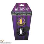 Wednesday Nevermore Academy Pins 2-Pack, Ophalen of Verzenden
