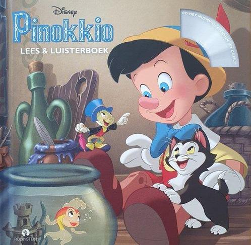 Disney-Pinokkio-Lees-Luisterboek-Audioboek 9789047636519, Boeken, Overige Boeken, Zo goed als nieuw, Verzenden