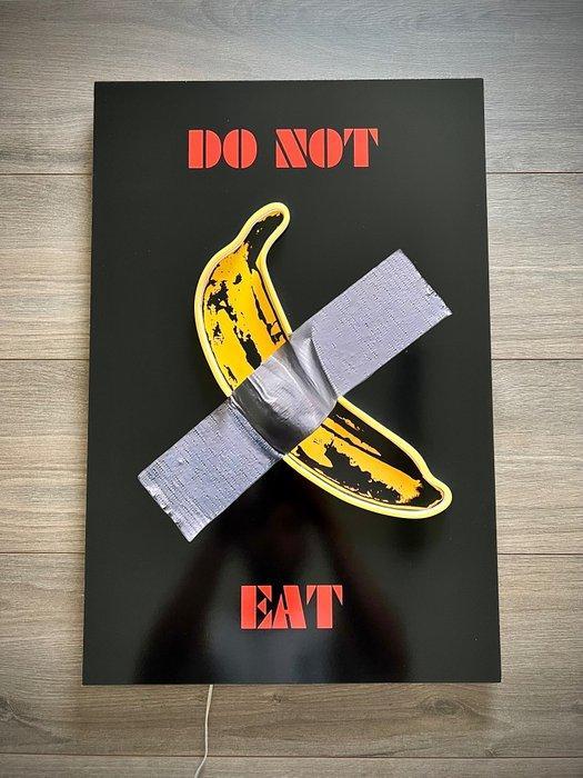 LEDMansion - Banana Pop Led Wall Art, Antiek en Kunst, Kunst | Schilderijen | Modern