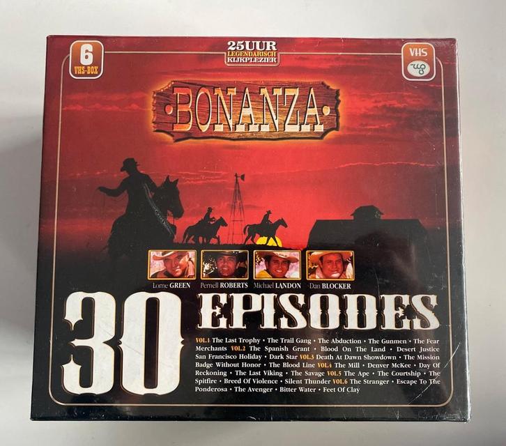 BONANZA BOXSET (PLEASE READ REMARKS) (IN SEAL) (VHS), Cd's en Dvd's, VHS | Film, Gebruikt