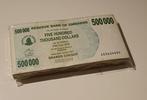 Zimbabwe. - 100 x 500.000 Dollar 2008 - Pick 51  (Zonder