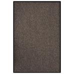 vidaXL Deurmat 80x120 cm beige, Verzenden, Nieuw