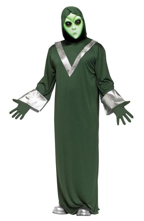 Kostuum Alien Space Pak Masker Buitenaards Wezen Halloween G, Kleding | Heren, Carnavalskleding en Feestkleding, Nieuw, Ophalen of Verzenden