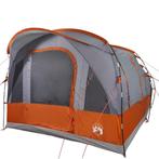 3-Persoons Tunneltent Grijs/Oranje - Tweede Kansje! OP=OP, Verzenden, Nieuw, Tot en met 3