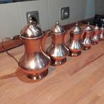 Theepot (6) - rood koper - Alle genummerd