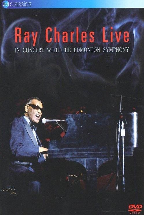Ray Charles - Live With The Edmonton Symphony op DVD, Cd's en Dvd's, Dvd's | Muziek en Concerten, Nieuw in verpakking, Verzenden