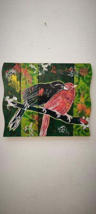 STeW (1978) - Bisous, Antiek en Kunst, Kunst | Schilderijen | Modern