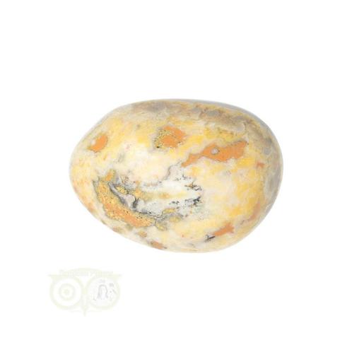 Bumble Bee Jaspis trommelsteen Nr 10 - 21 gram, Bijoux, Sacs & Beauté, Pierres précieuses, Envoi