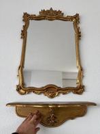 Miroir - Bois - Coiffure baroque / rococo, Antiquités & Art