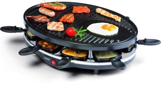 DOMO DO9038G Gourmetset - Grill - Raclette - 8 personen -, Elektronische apparatuur, Overige elektronische apparatuur, Ophalen of Verzenden
