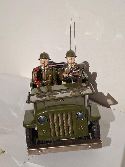 Toy Nomura - Jouet en étain - Army Command Jeep Battery, Antiquités & Art, Antiquités | Jouets