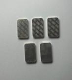 100 gram - Zilver .999 - Credit Suisse (Zonder minimumprijs), Postzegels en Munten, Edelmetalen en Baren