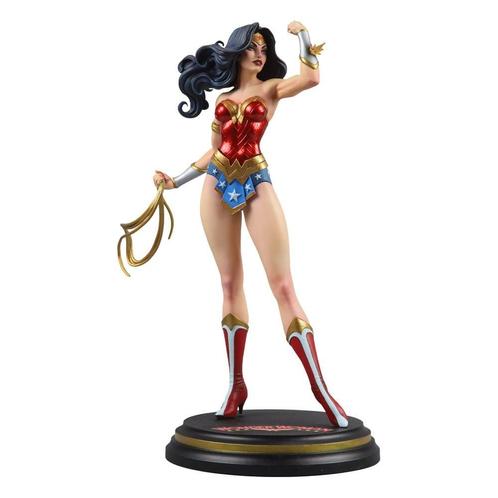 DC Direct DC Cover Girls Resin Statue Wonder Women by J. Sco, Collections, Cinéma & Télévision, Enlèvement ou Envoi