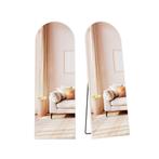 Staande spiegel - 160 cm hoog - volledige lengte spiegel -, Verzenden, Nieuw