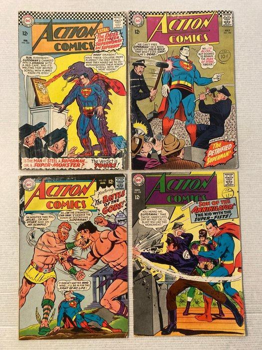 Action Comics (1938) 7 Comics in Range # 333 to 384! Silver, Boeken, Strips | Comics