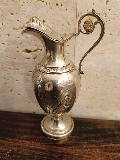 Miniatuur figuur - Ewer, aguamanil - Zilver, Antiek en Kunst, Antiek | Zilver en Goud