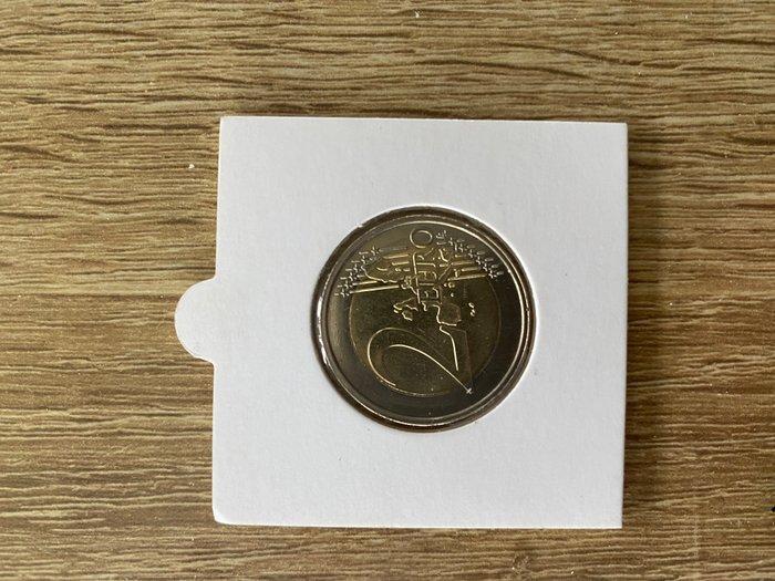 België. 2 Euro 2006 Atomium - Stempel draaiing error, Timbres & Monnaies, Monnaies | Europe | Monnaies euro