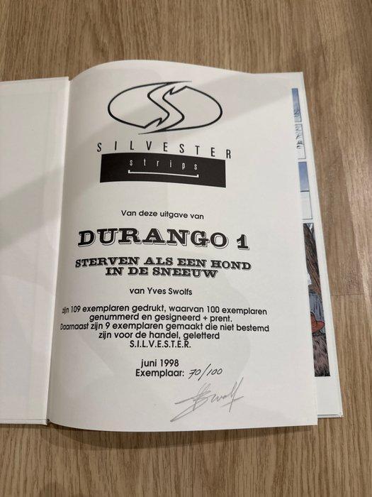 Durango 1 - Sterven als een hond in de sneeuw - luxe linnen, Boeken, Stripverhalen