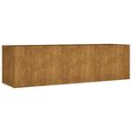 Plantenbak 280x80cm Corten - OP=OP - Straffe Prijs!, Tuin en Terras, 100 cm of meer, Verzenden, Nieuw, Metaal