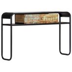 vidaXL Table console 118 x 30 x 75 cm Bois de, Verzenden, Neuf