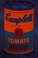Andy Warhol - “Colored Campbells Soup Can, 1965. (blue &