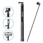 Koolstofvezel Selfie Stick 1,2 Meter - Intrekbare Vlog, Verzenden, Nieuw