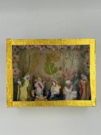 Kerststal - Zijde - Belen stof zijde