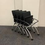 Tweedehands complete set van 4 stuks Haworth comforto X99, Huis en Inrichting, Gebruikt, Zwart
