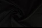 15 meter texture stof - Zwart - 150cm breed, Verzenden, 120 cm of meer, Zwart, Polyester