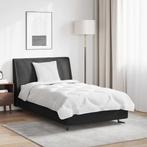 vidaXL Deken Set met kussen 2 pcs Wit Microvezel, Verzenden