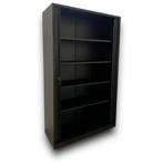 Matzwarte Roldeurkast 197x120x45 - Nieuwe Archiefkast!, Verzenden