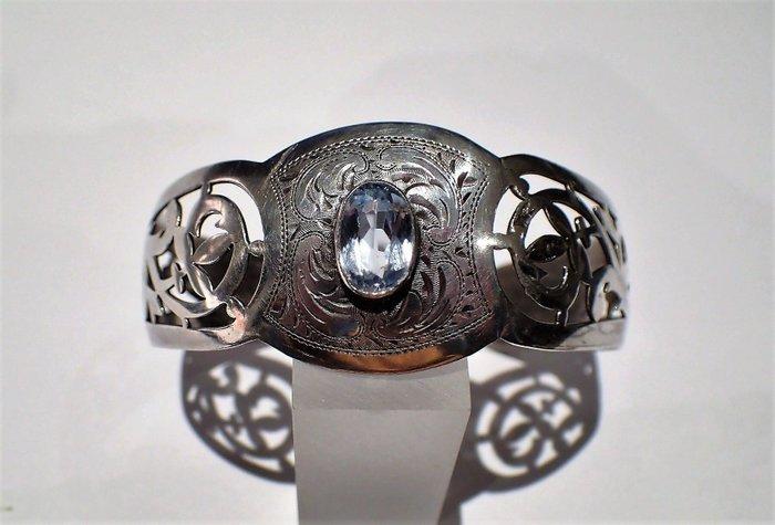 Zonder minimumprijs - Armband Zilver Spinel - Artiest :, Handtassen en Accessoires, Armbanden