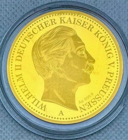 Duitsland. Wilhelm II - 10 Gold-Mark 1889 ,  1/100 Oz (.999), Postzegels en Munten, Munten | Europa | Niet-Euromunten