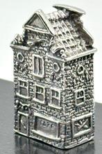 No reserve-Handgemaakte rondom bewerkte Hollandse zilveren, Antiek en Kunst