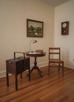 Naaidoos - Teak - Cantilever naaidoos, Antiek en Kunst