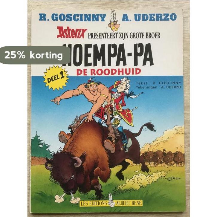 De roodhuid / Hoempa-Pa de roodhuid / 1 9782864970972, Boeken, Stripverhalen, Gelezen, Verzenden