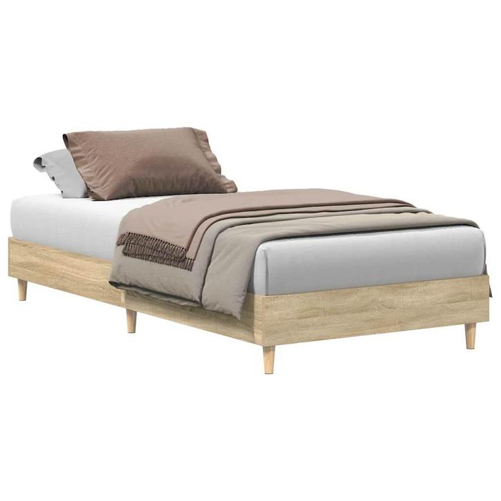 Massief Hout Bedframe | Retour Deal | 40% Voordeel Nu!, Huis en Inrichting, Slaapkamer | Bedden, Nieuw, Verzenden