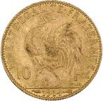 3,22 grams - Goud .900 - 10 Francs 1914 Marianne Coq, Postzegels en Munten, Edelmetalen en Baren