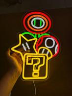 LED-lichtbord Super Mario Block – 39x28 cm - LEDMansion -, Nieuw