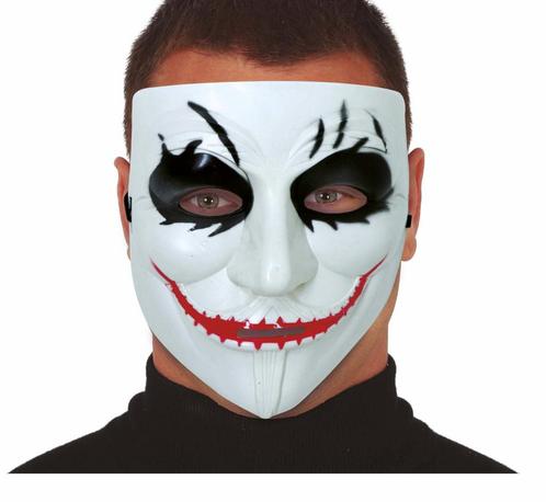 Halloween Masker Lachend, Hobby en Vrije tijd, Feestartikelen, Nieuw, Verzenden