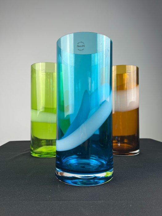 Murano.com - Carlo Nason - Vaas - Muranoglas - Drie vazen, Antiek en Kunst, Curiosa en Brocante