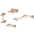 TRUUSK Set voor Katten - Krabpaal, Kattenladder & Hangmat -, Verzenden, Nieuw