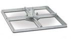 Bente tegelvoet 4x30x30 frame badverzinkt zonder mast, Ophalen of Verzenden, Nieuw