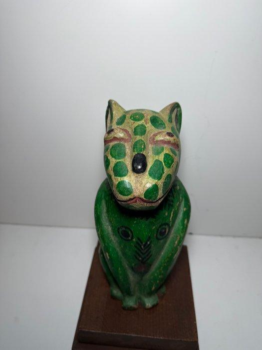 Prachtige luipaard - Yoruba - Nigeria (Zonder minimumprijs), Antiek en Kunst, Kunst | Niet-Westerse kunst